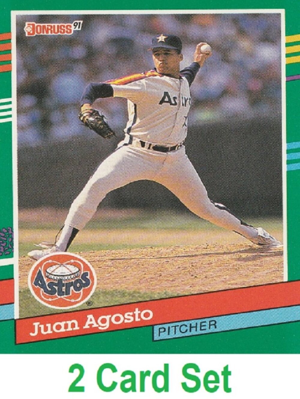 Juan Agosto Baseball Card Collection